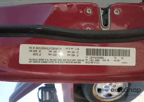 2007 Jeep Compass Sport from USA, damaged, VIN 1J8FF47WX7D203953